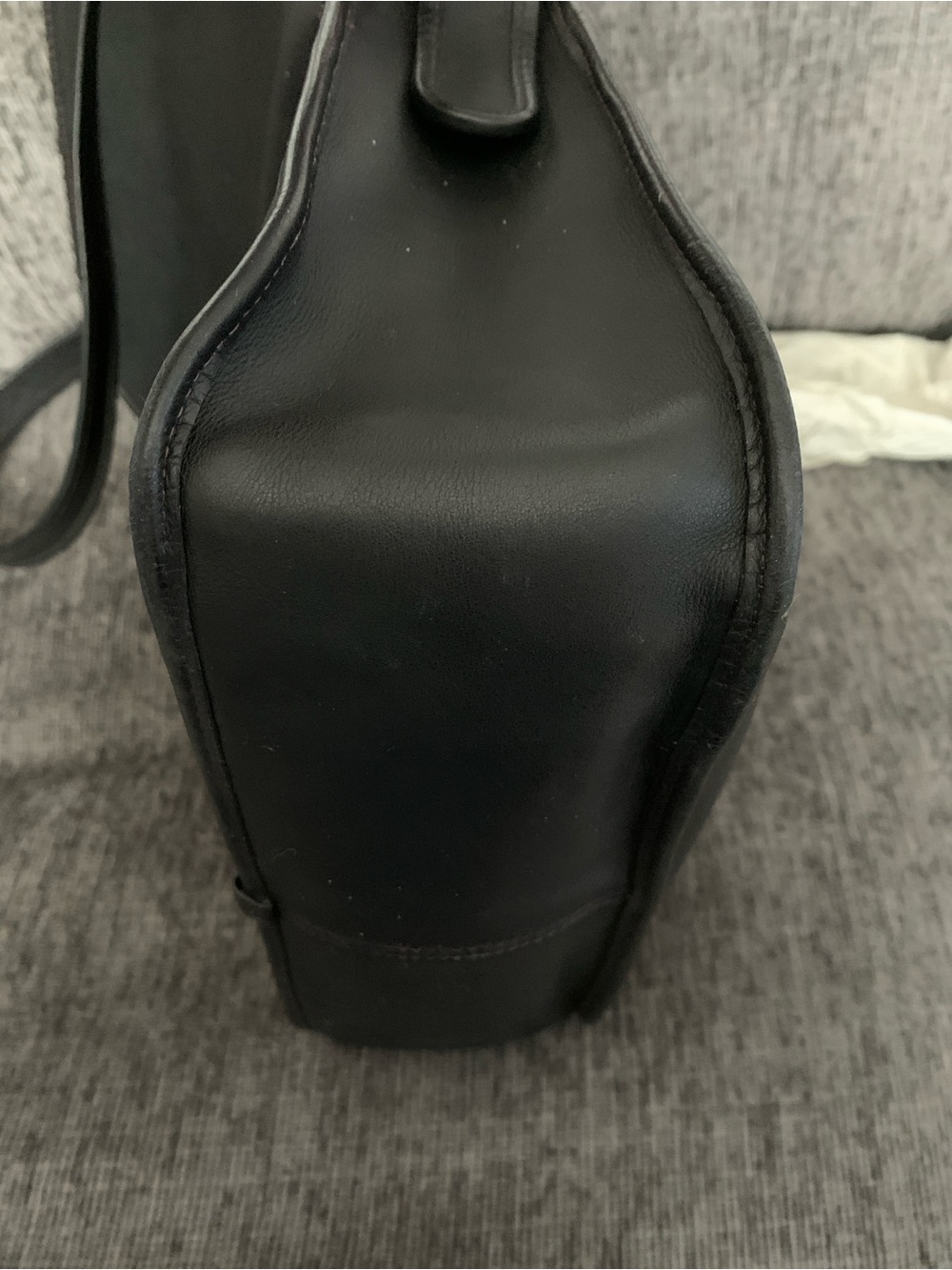 Limited Edition 75th Anniversary Saddle Bag | Black & Burgundy #38247 - Picture 13 of 16